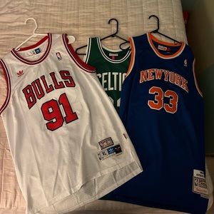NBA 3 JERSEY MENS XL LOT